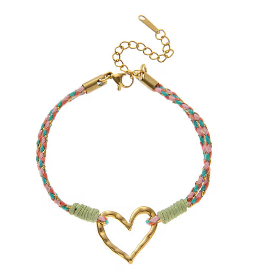 Follow your heart bracelet