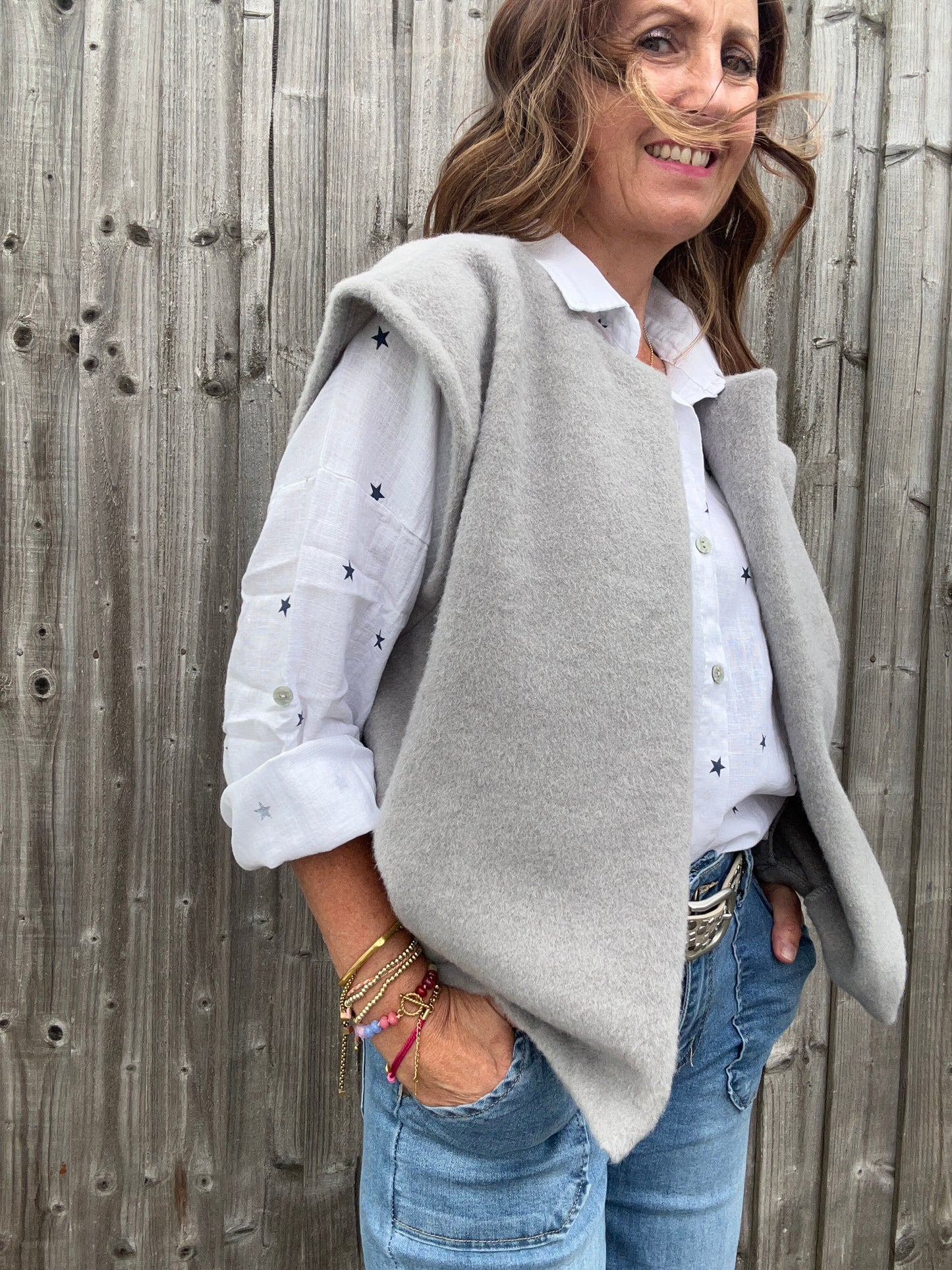 Emilie felted gilet