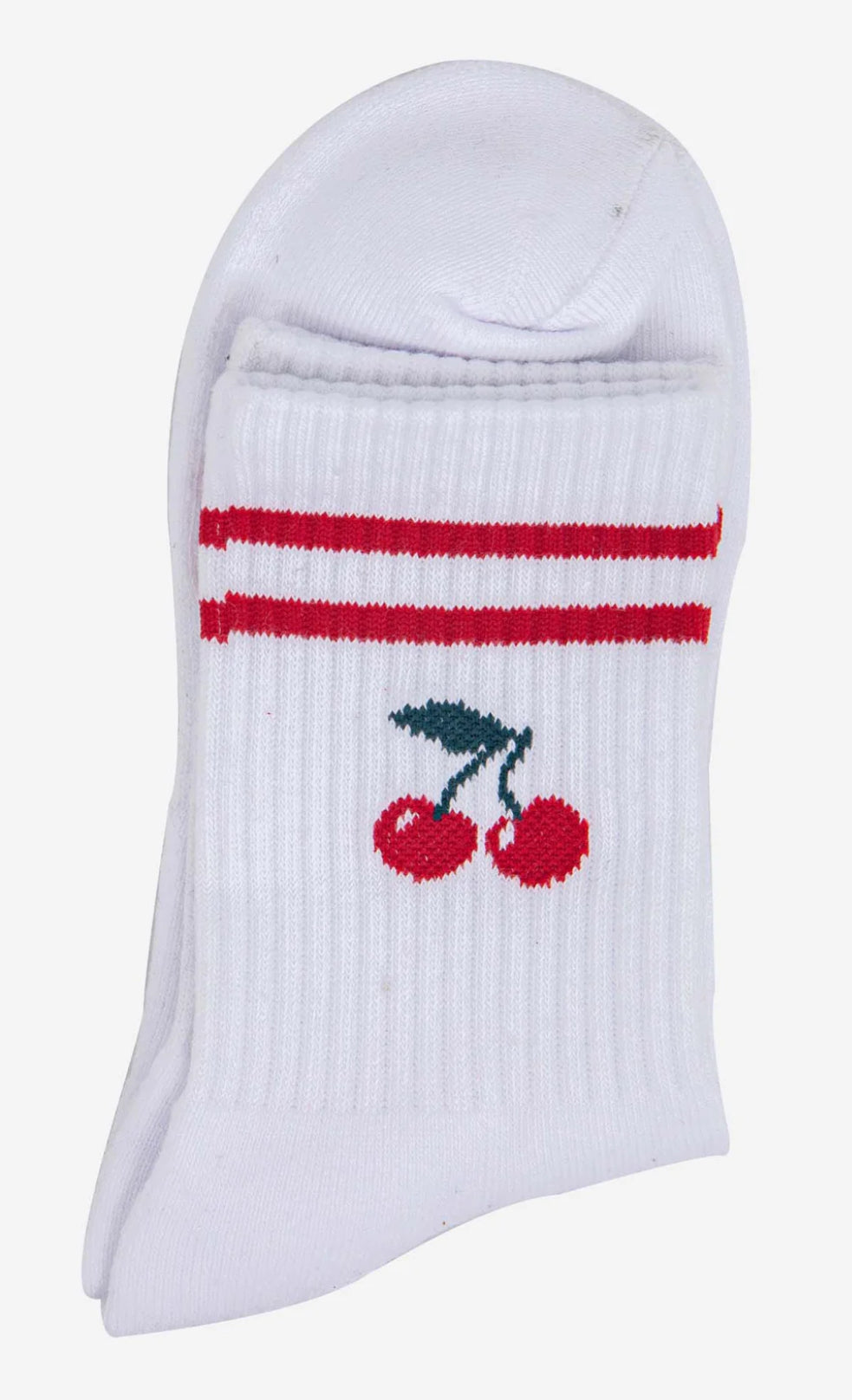 Sporty cherry socks