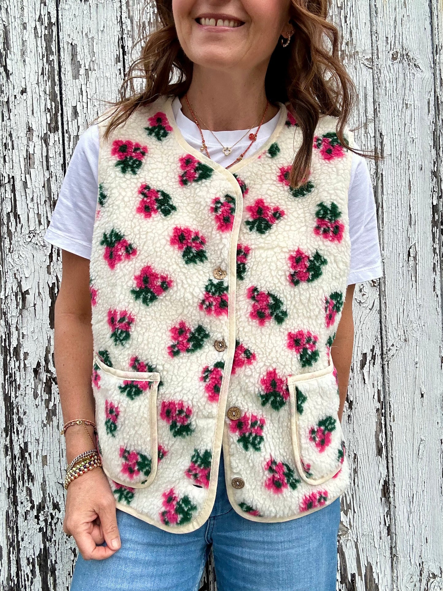 Florrie bodywarmer - Cream