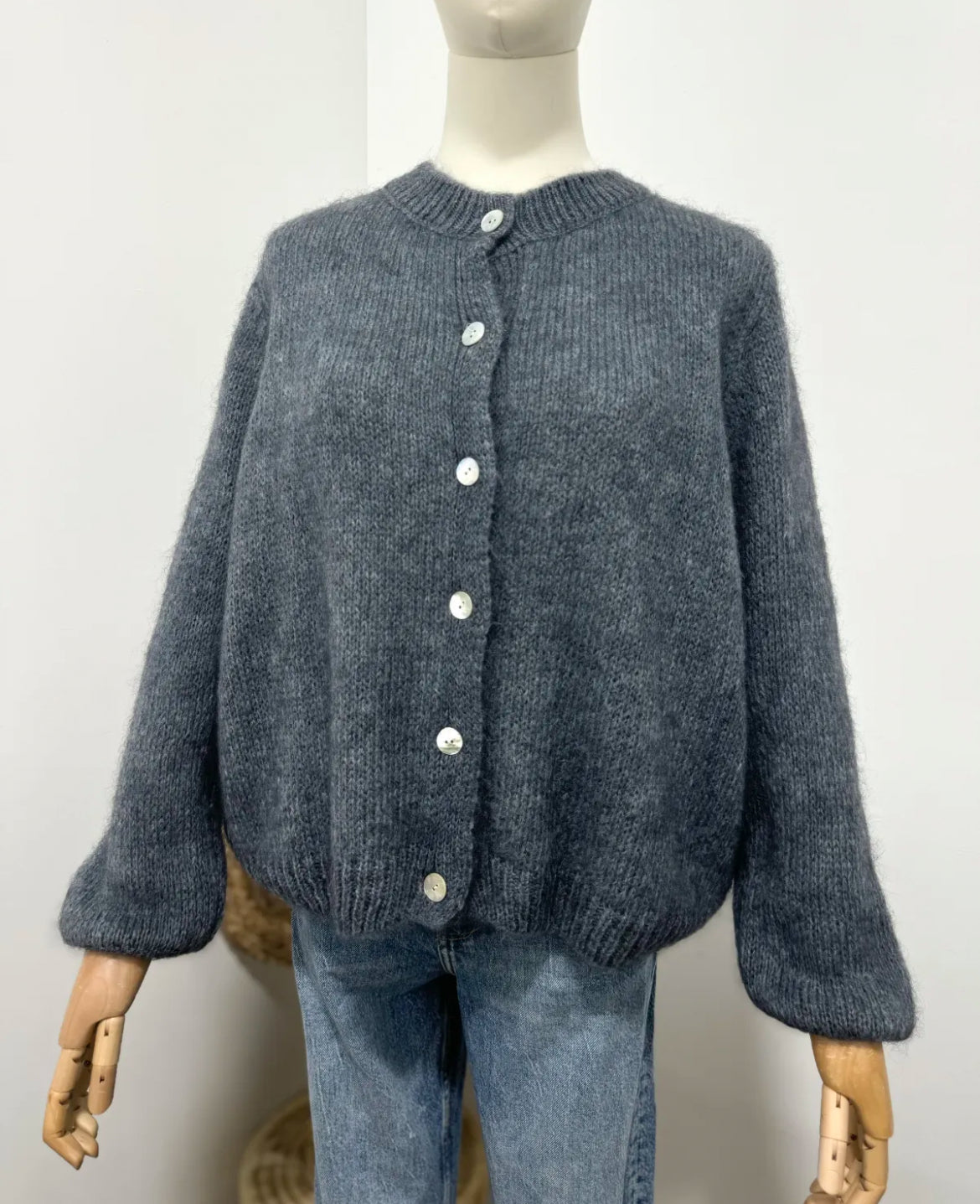 Jenni cardigan - Elephant Grey