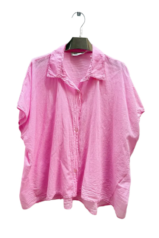 Elsie cotton shirt - Soft Pink