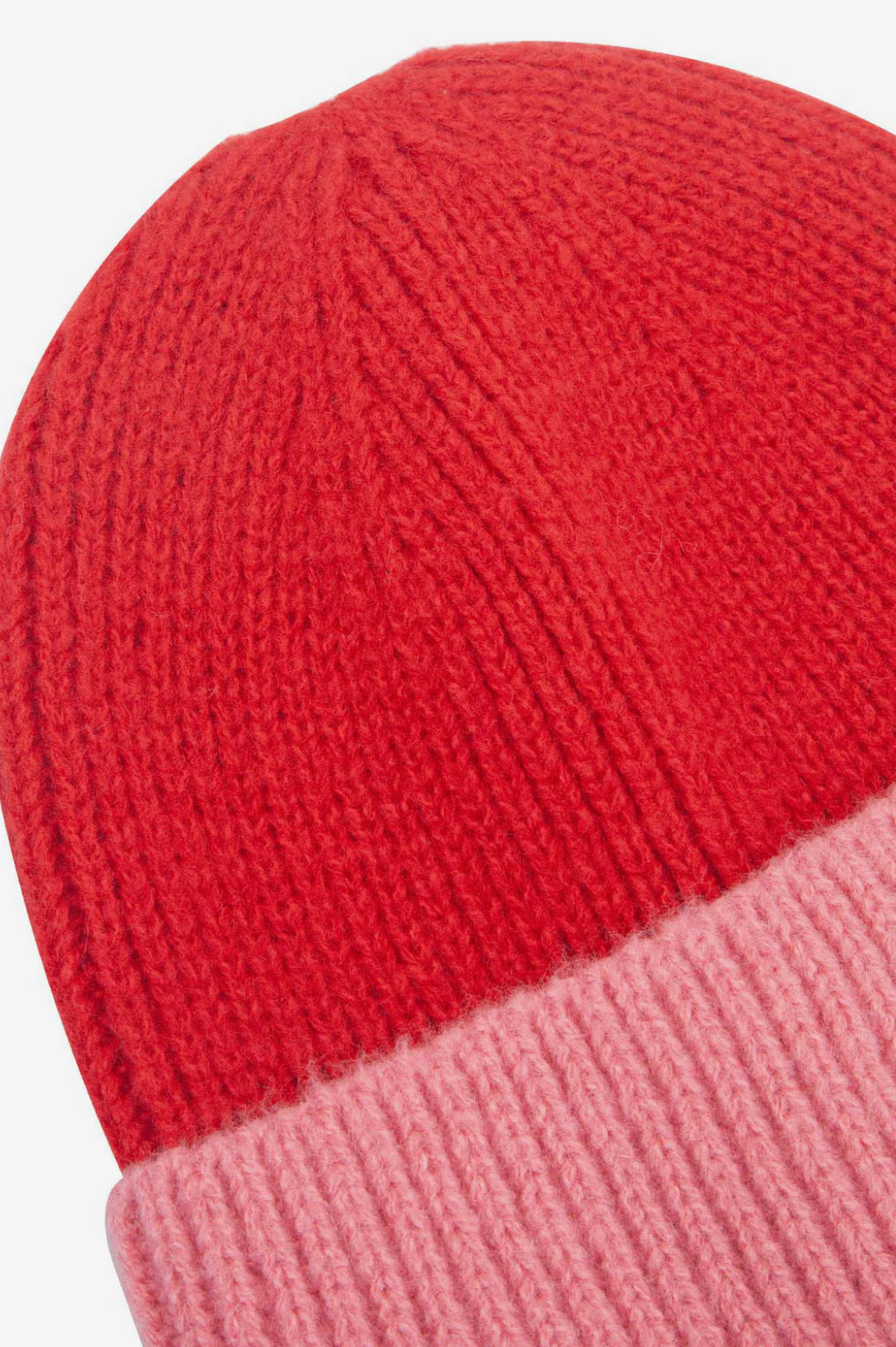 Minnie two tone beanie - Red / Pink