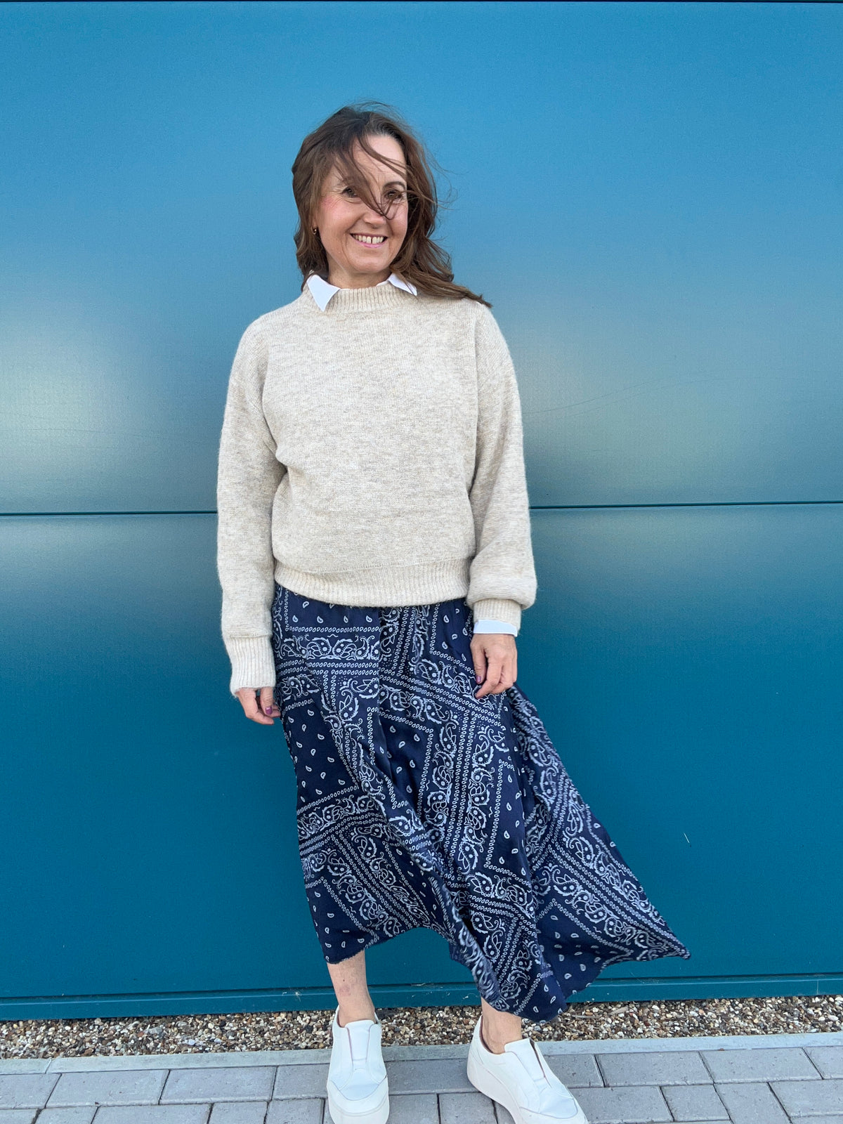 Beulah skirt - Navy