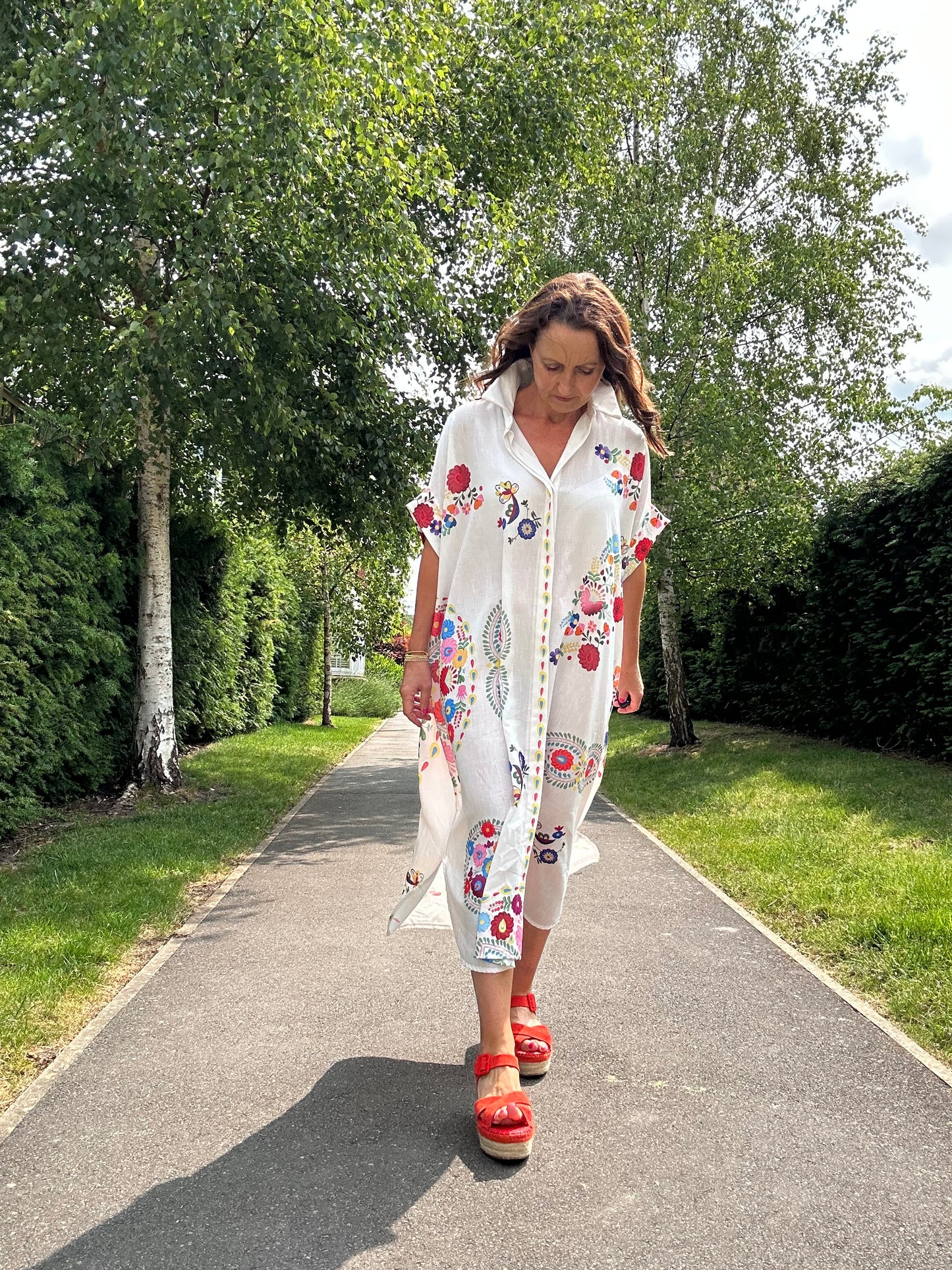 Dakota printed floral dress