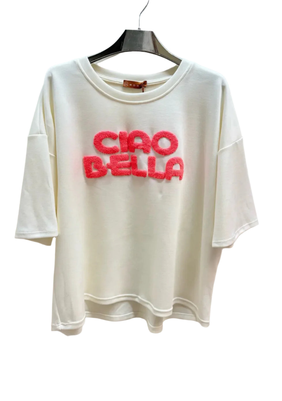 Ciao Bella sweat top - Cream