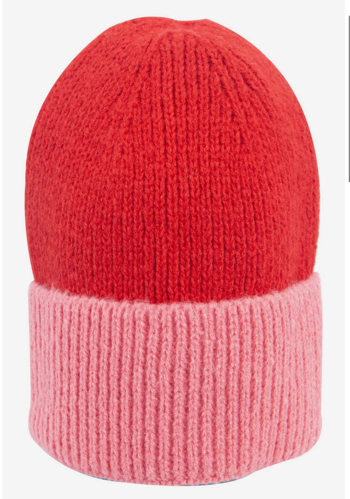 Minnie two tone beanie - Red / Pink