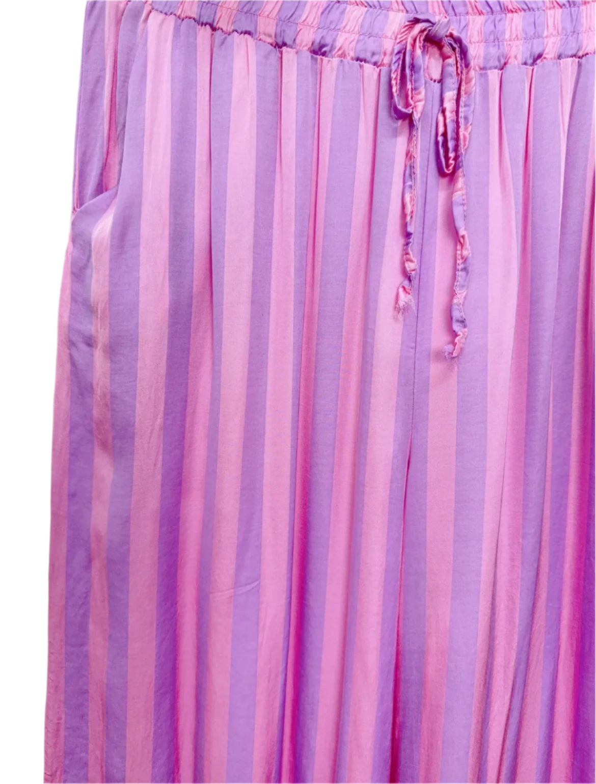Chelsea striped lounge pants - Pink / Lilac