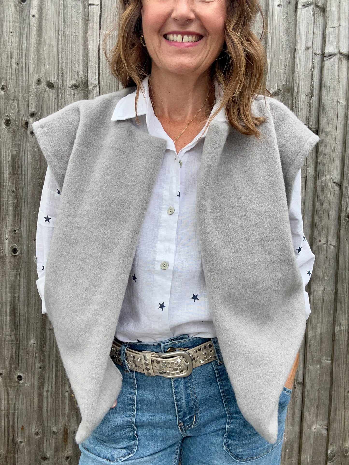 Emilie felted gilet