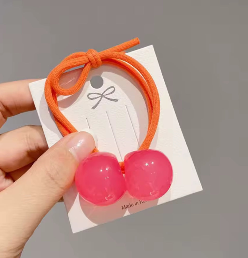 Jelly hair bobble - 4 colours