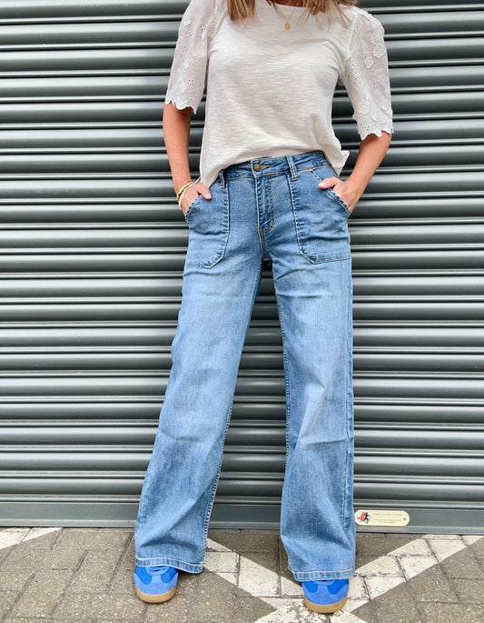 Duffy jeans - Pale Blue