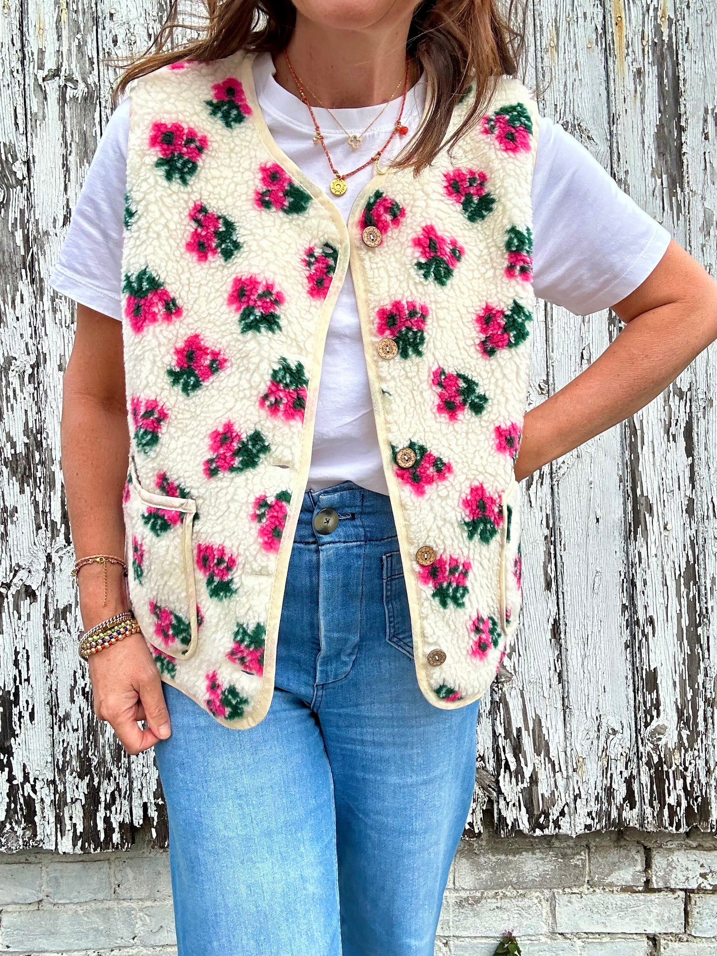 Florrie bodywarmer - Cream