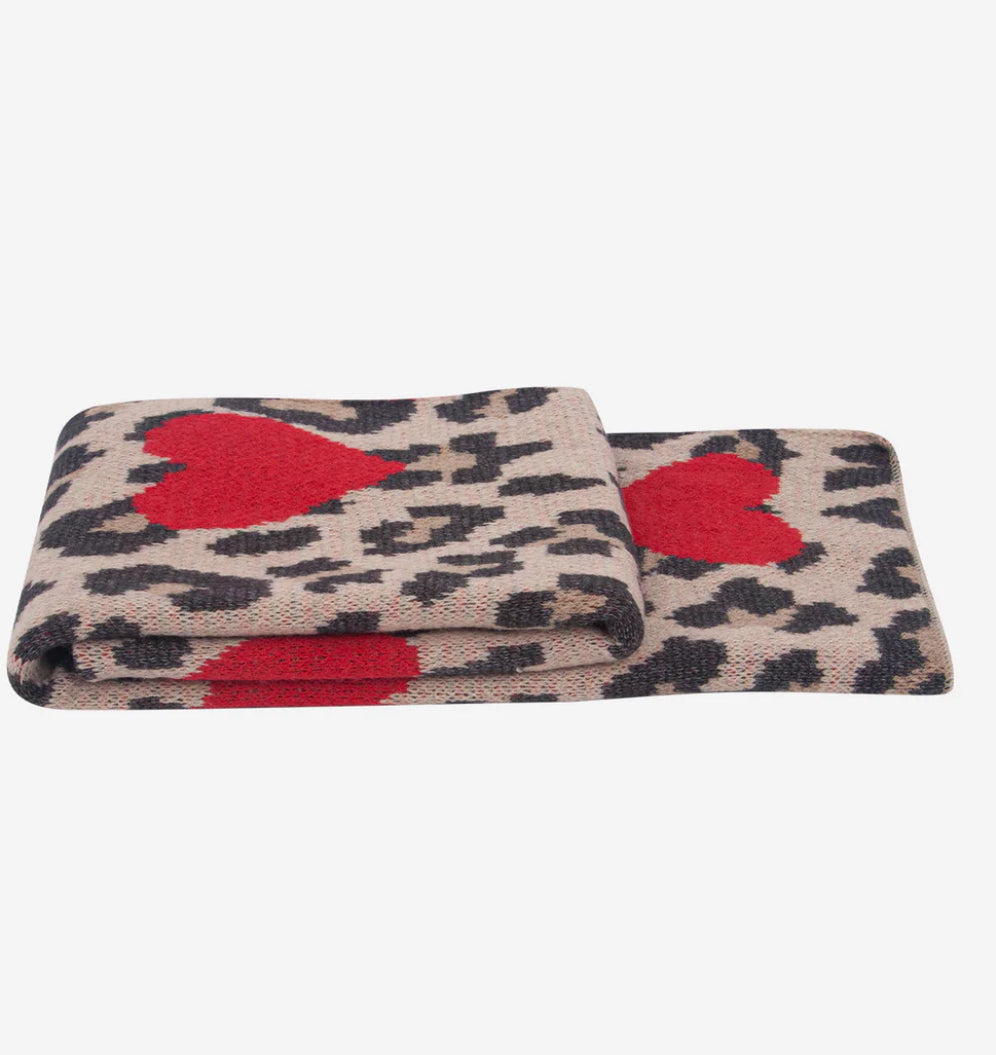 Wylda Leopard scarf