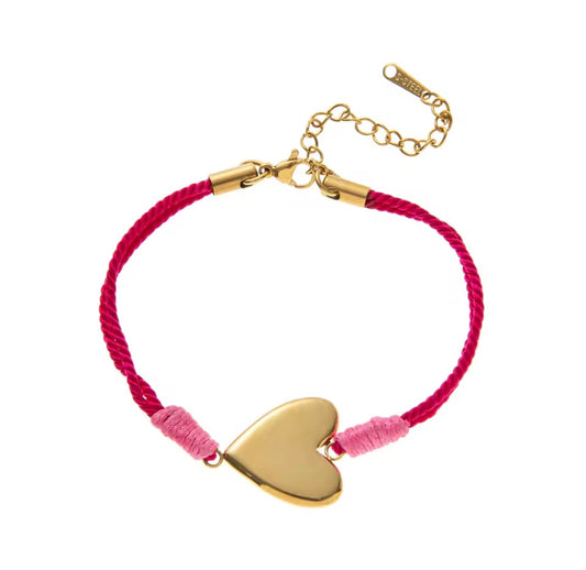 Lovebomb heart bracelet