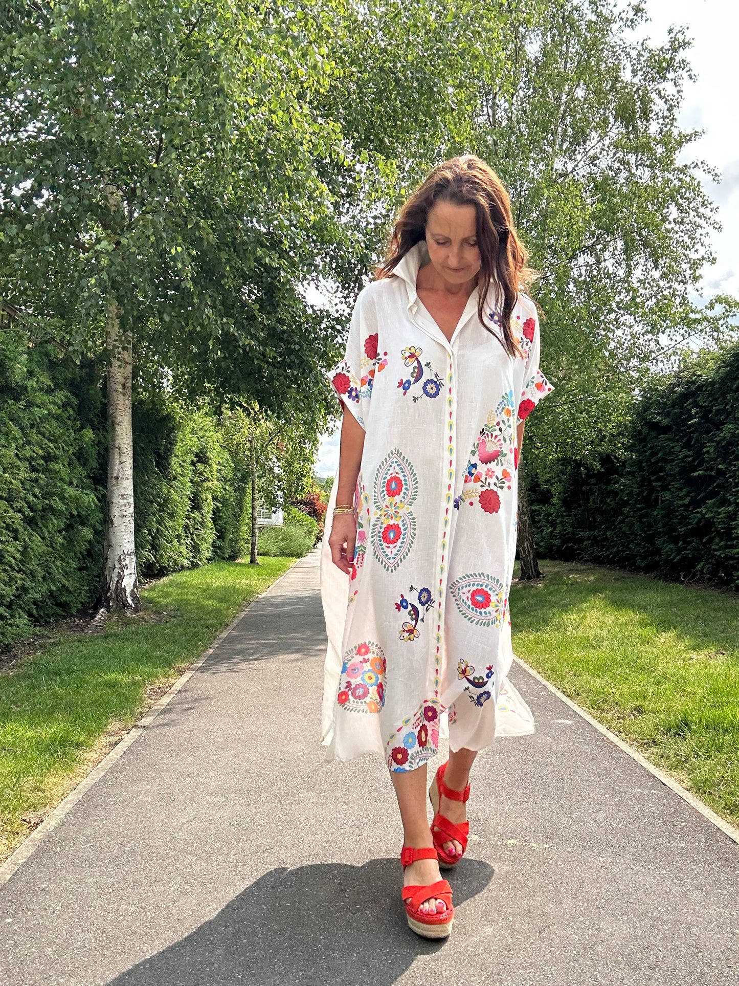Dakota printed floral dress