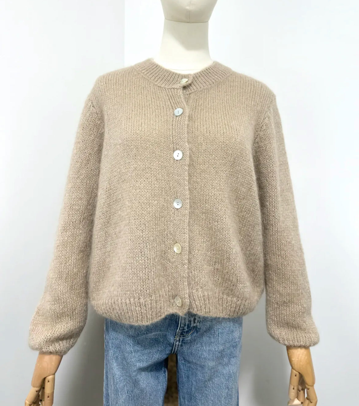 Jenni cardigan - Dusty Beige