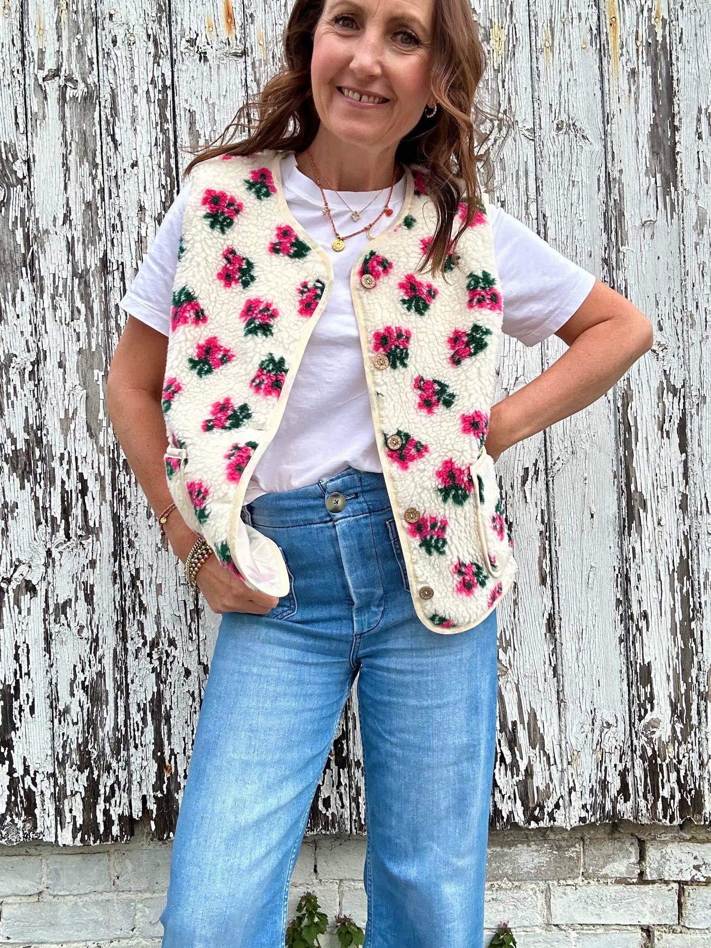 Florrie bodywarmer - Cream