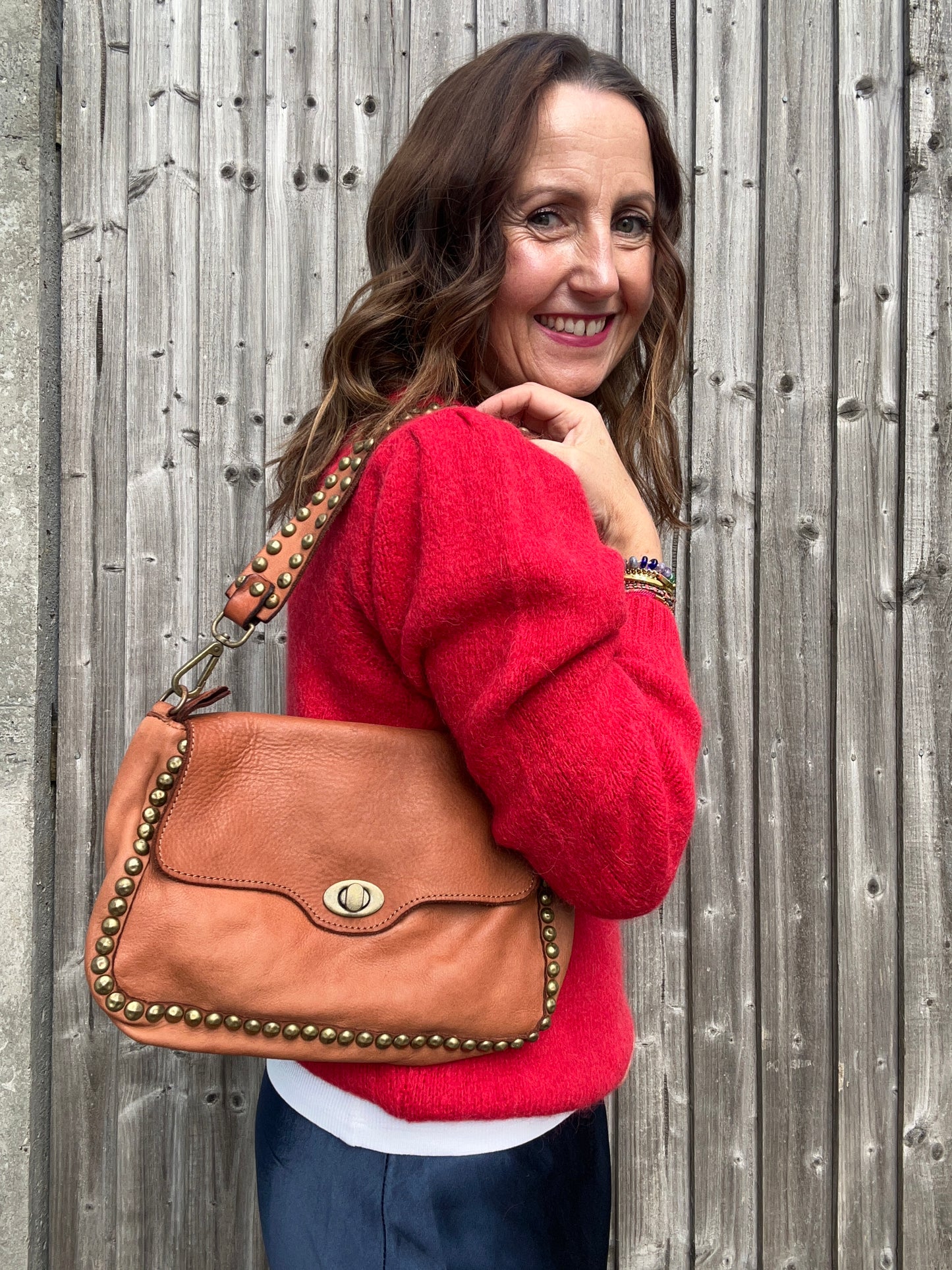 Melissa vintage leather bag - Brown