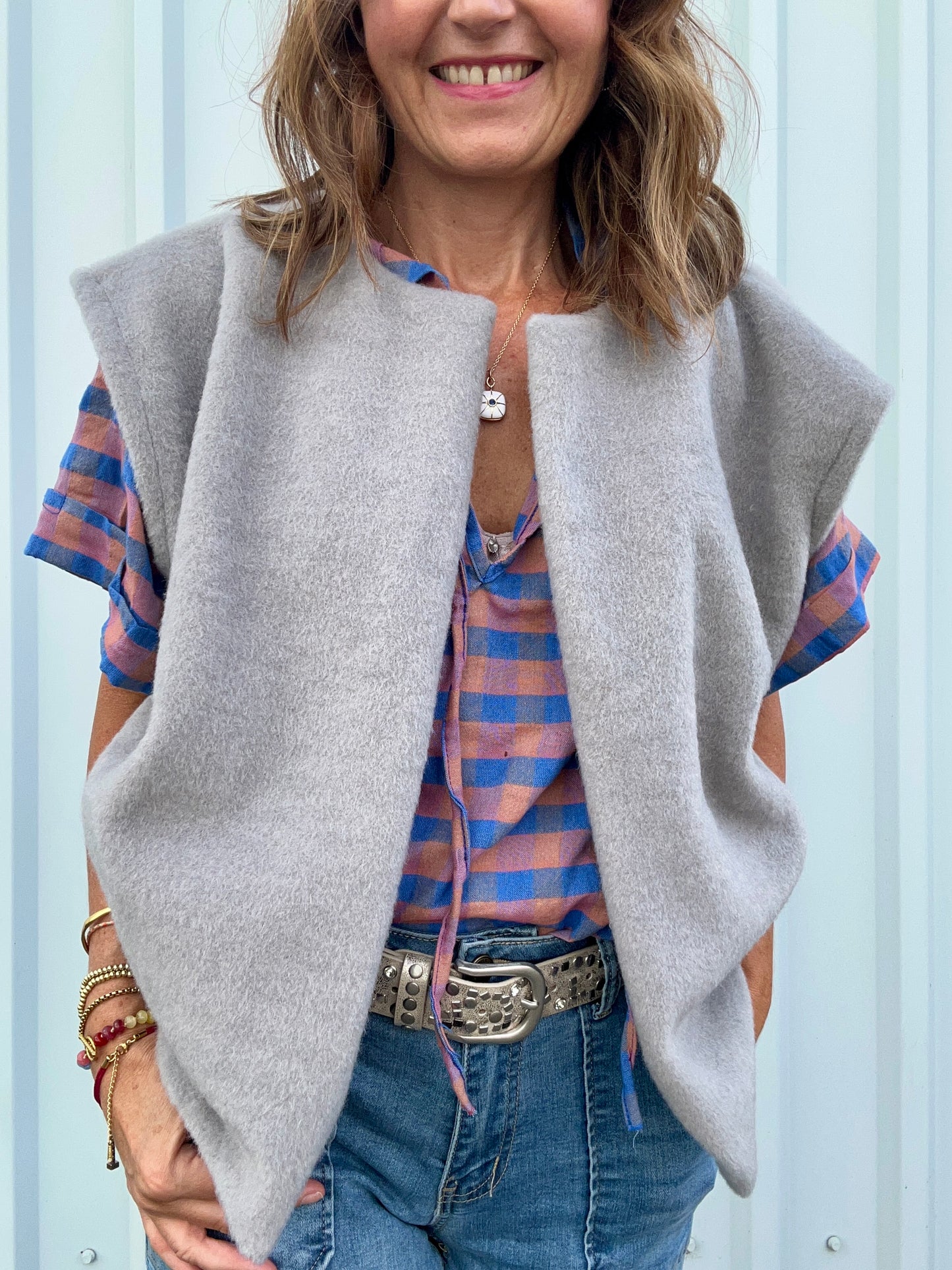 Emilie felted gilet
