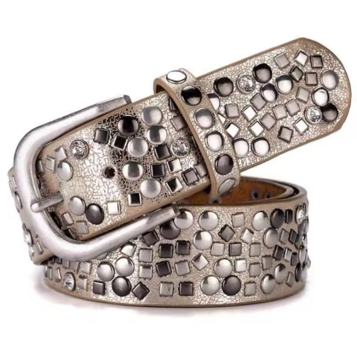 Zion studded belt