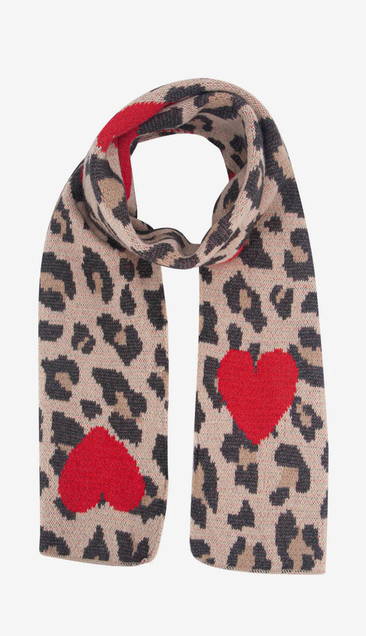 Wylda Leopard scarf