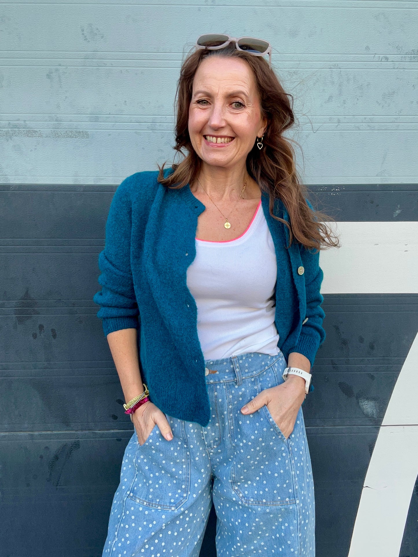 Lumi cardigan - Peacock