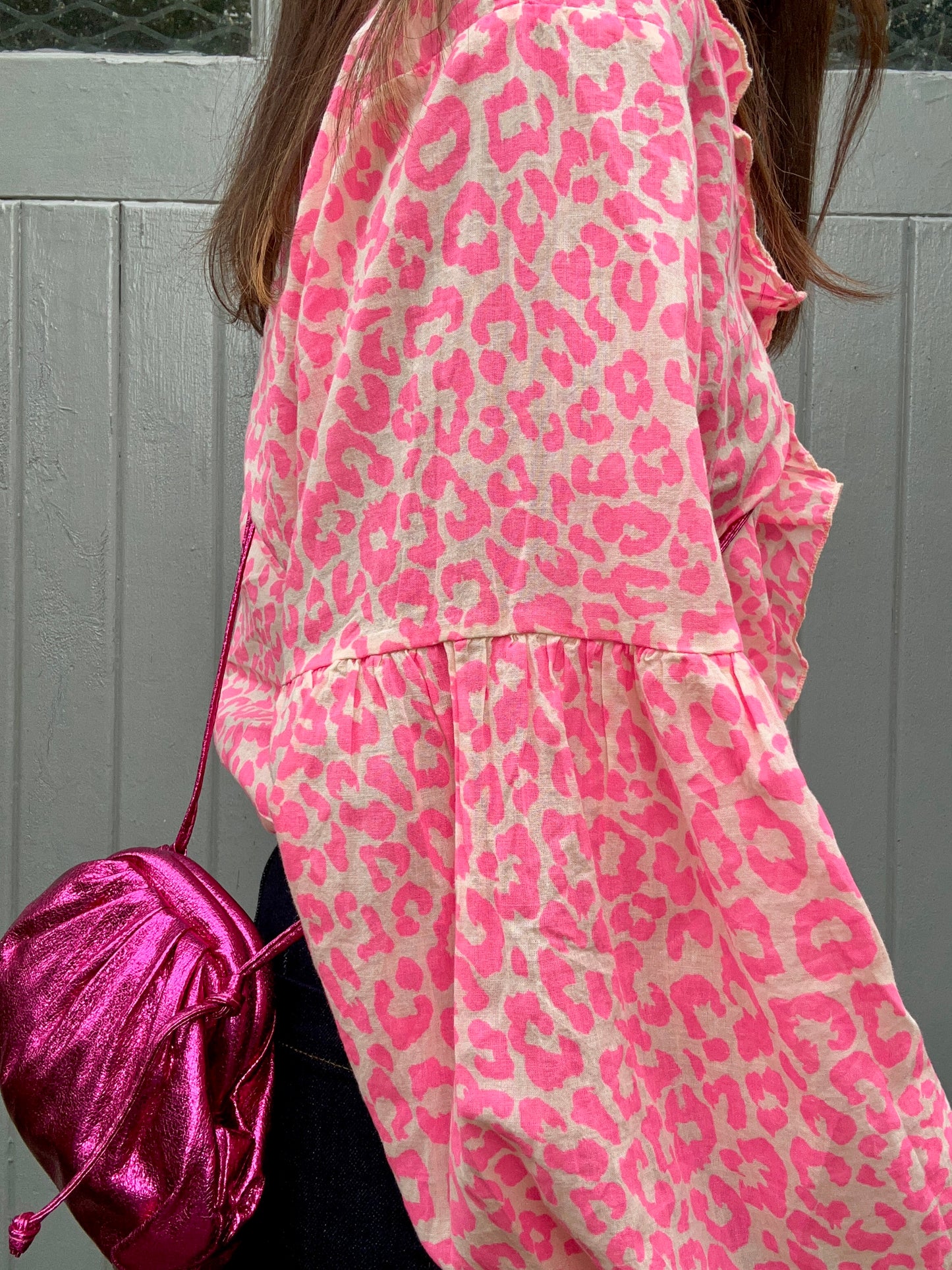 Ettie pink blouse