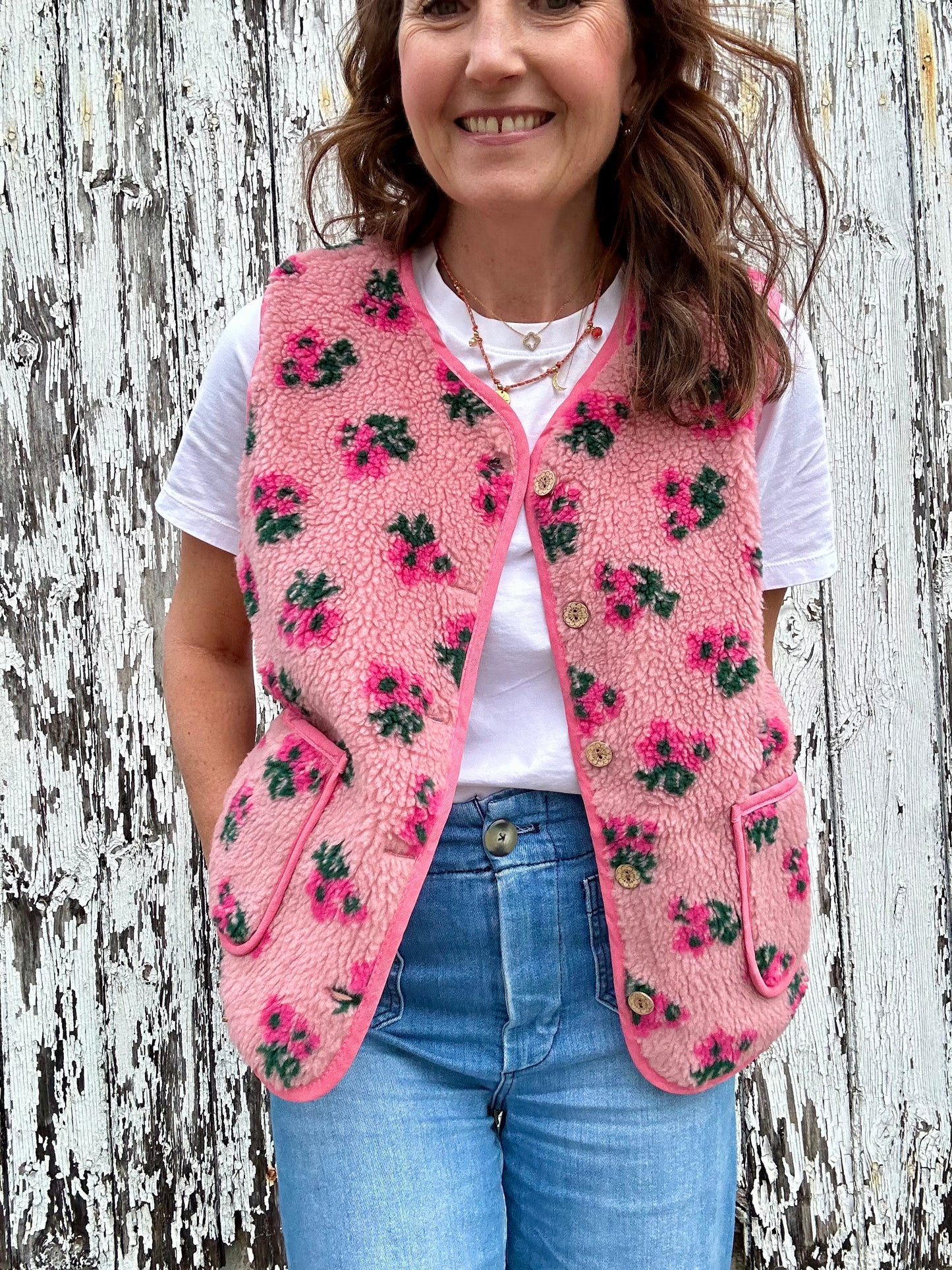 Florrie bodywarmer - Rose