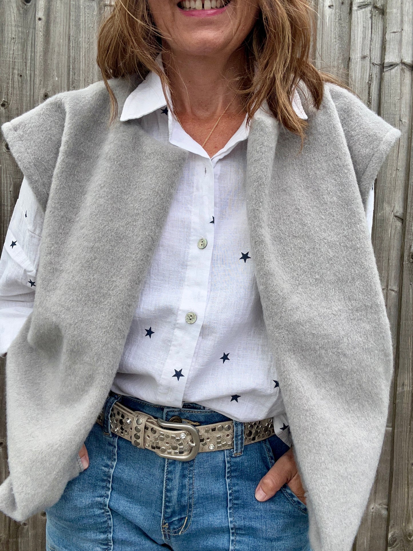 Emilie felted gilet