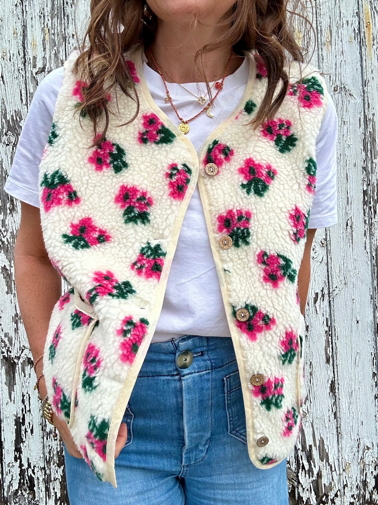 Florrie bodywarmer - Cream