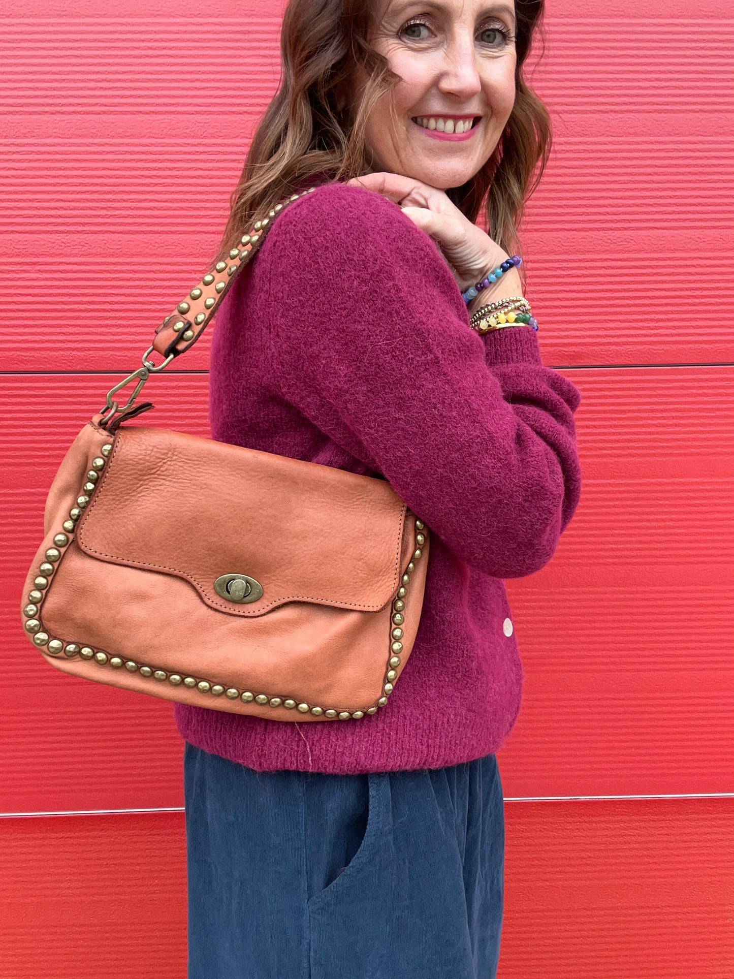 Melissa vintage leather bag - Brown