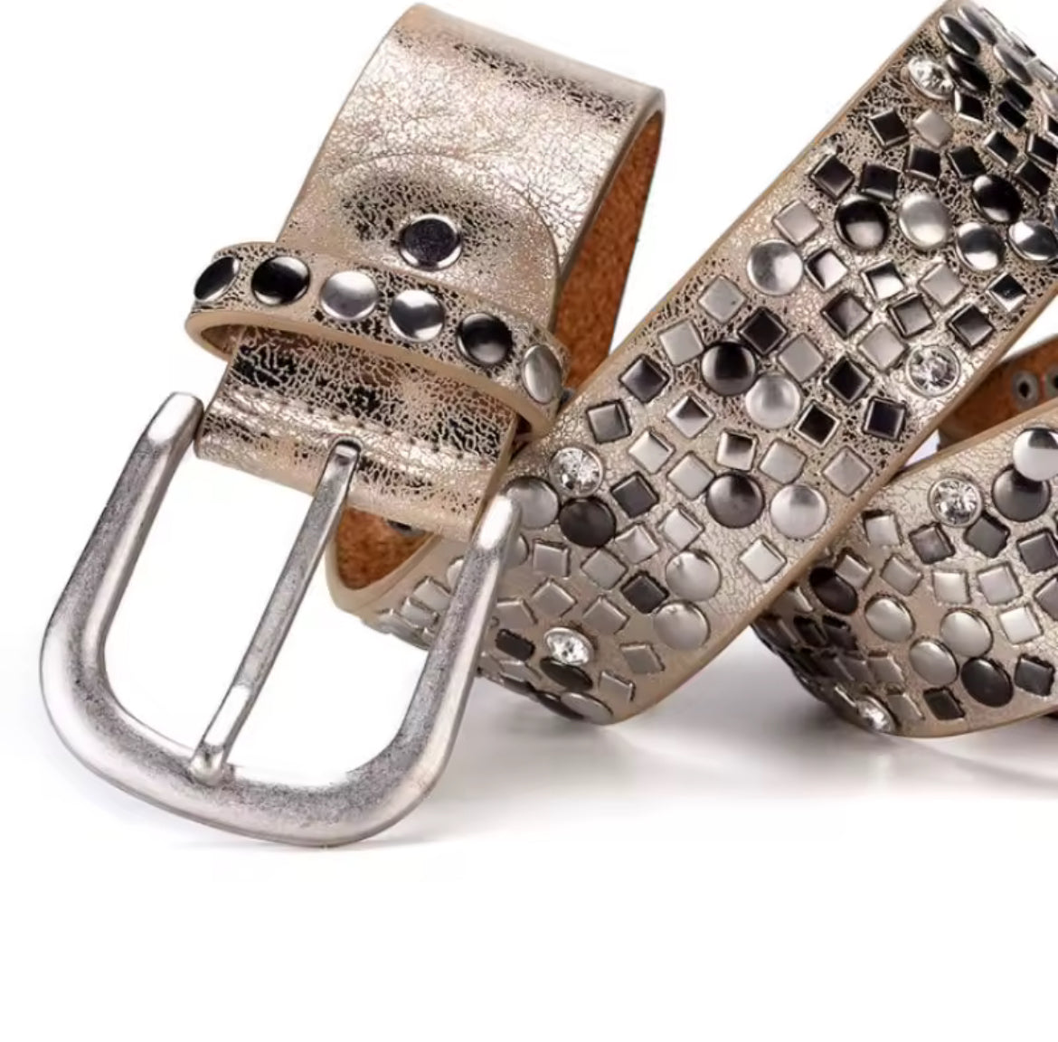 Zion studded belt