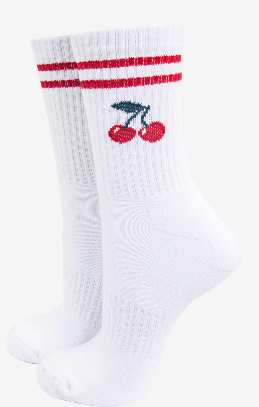 Sporty cherry socks