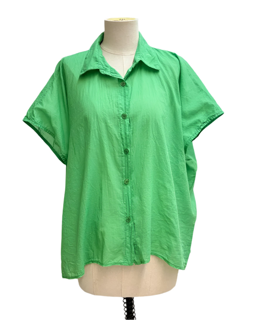Elsie cotton shirt - Green
