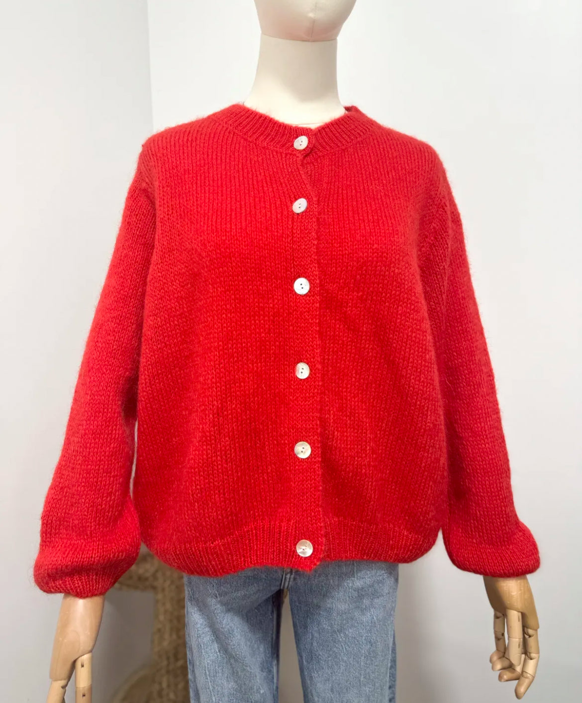 Jenni cardigan - Flaming Red