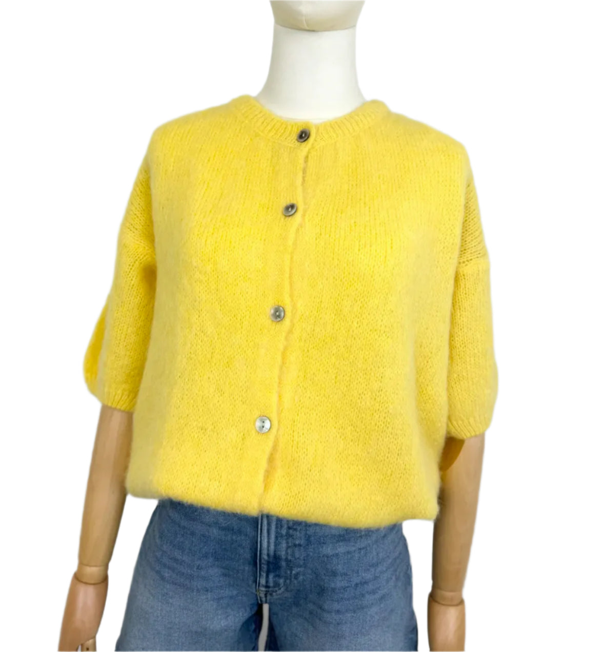 Jessie cardigan - Yellow