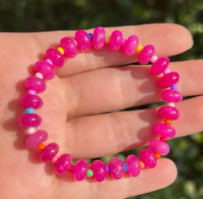 Carnival bracelet - Pink