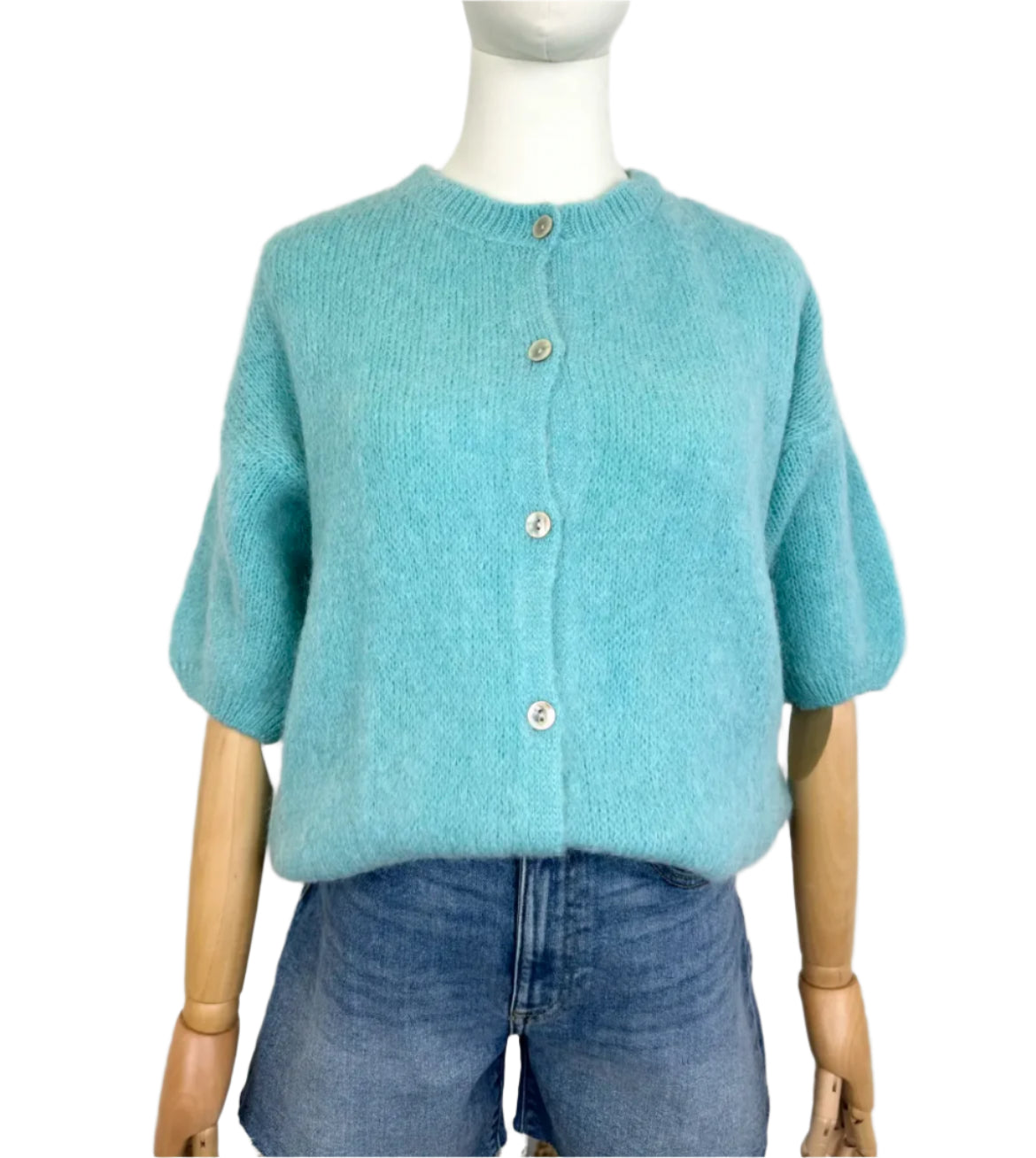 Jessie cardigan - Aqua