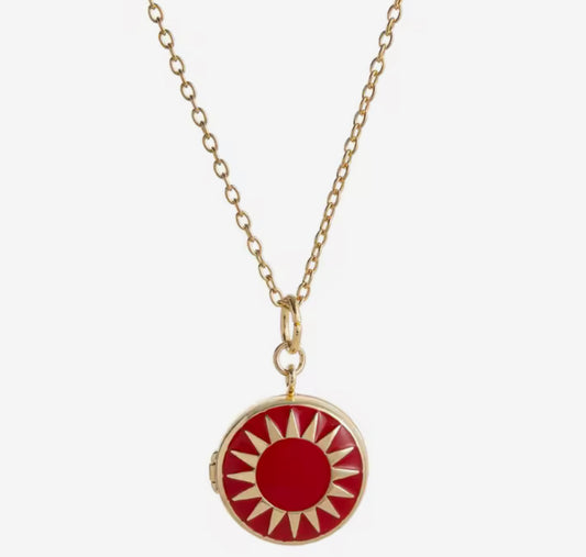 Harmony pendant necklace - Red