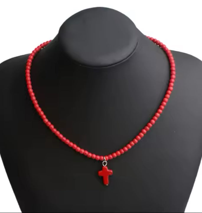 Chubby cross necklace - 4 colours