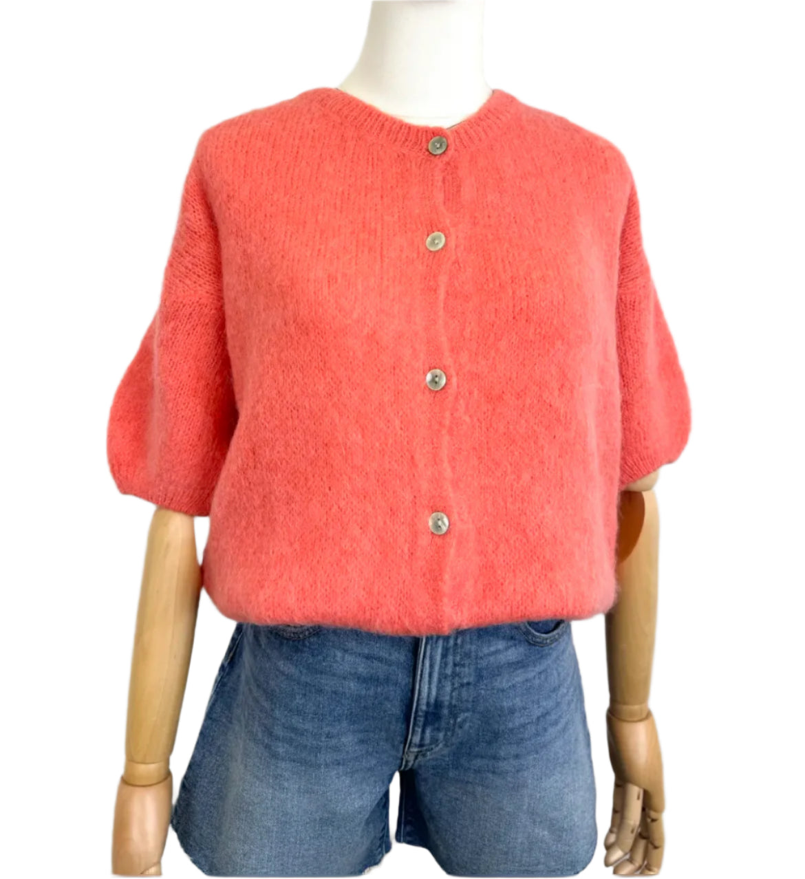 Jessie cardigan - Coral