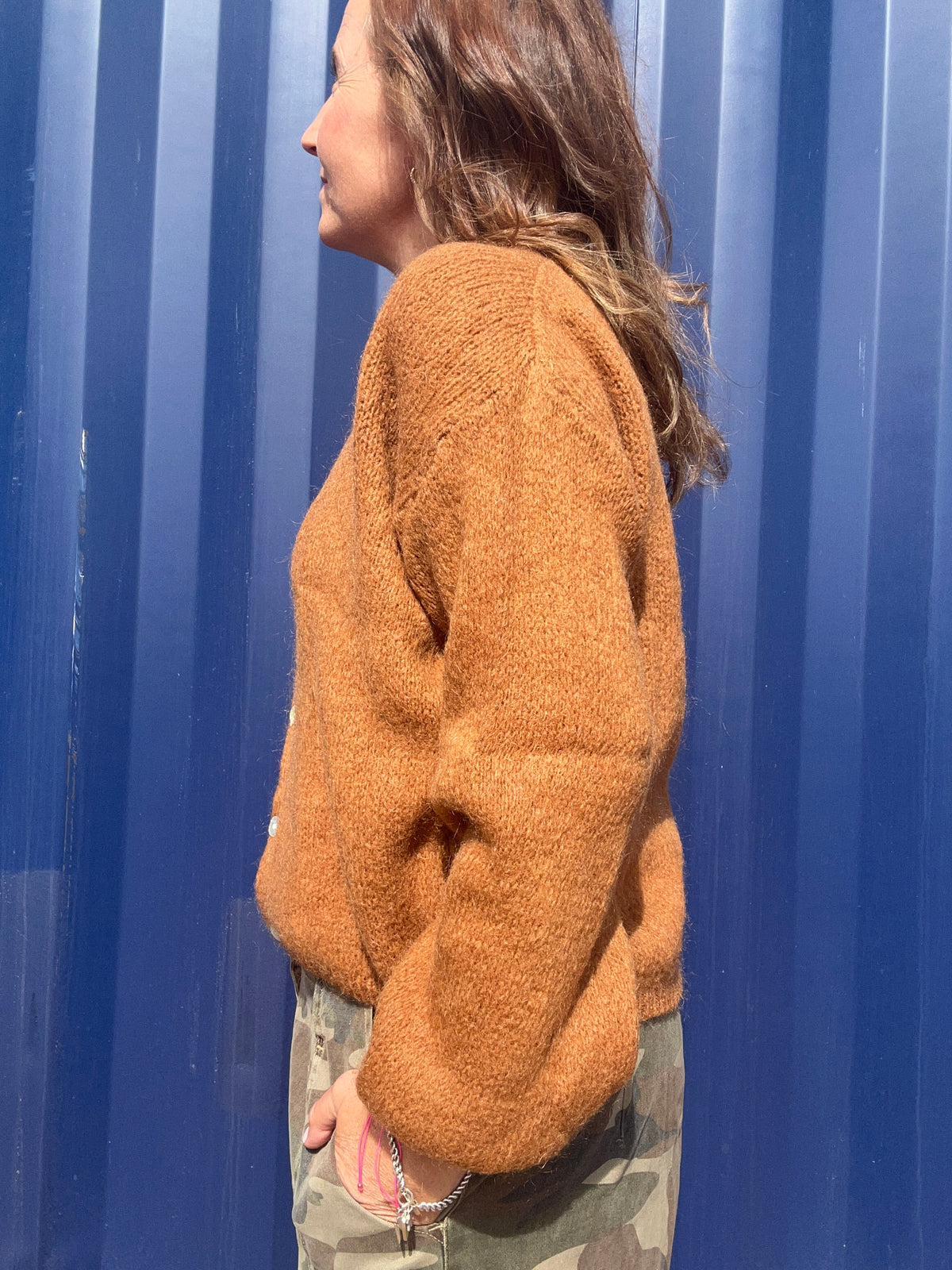 Beattie cardigan - Toffee