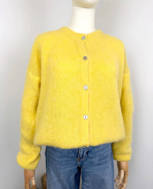 Juno cardigan - Yellow