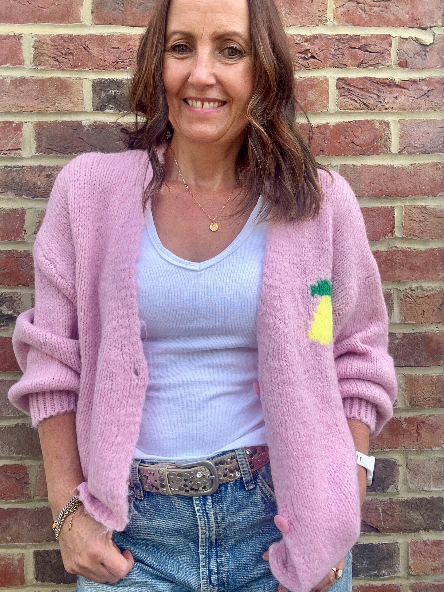 Limoncello cardigan - Pink