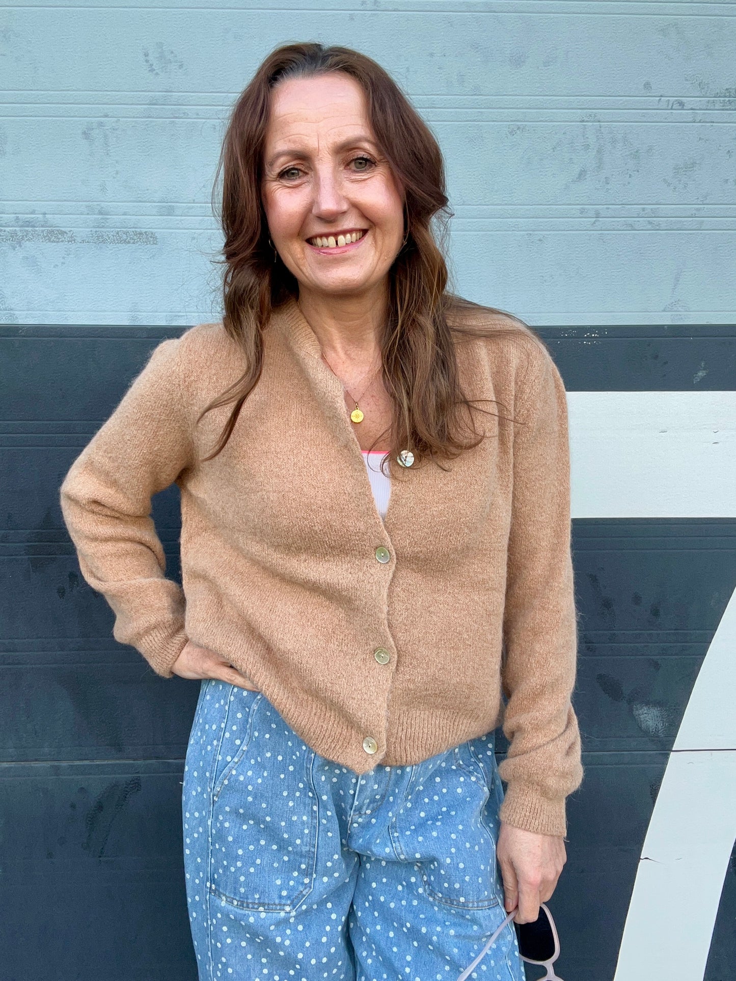 Lumi cardigan - Camel