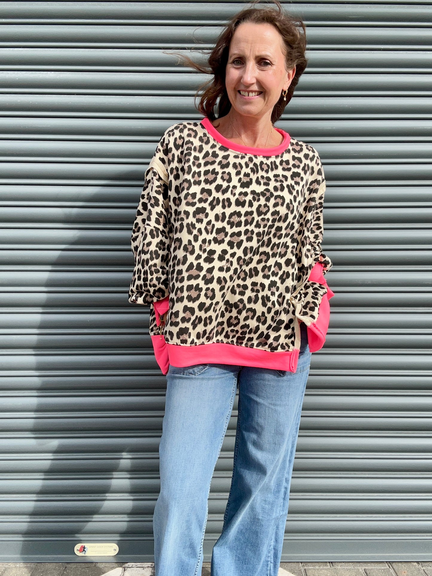 Colette leopard sweatshirt