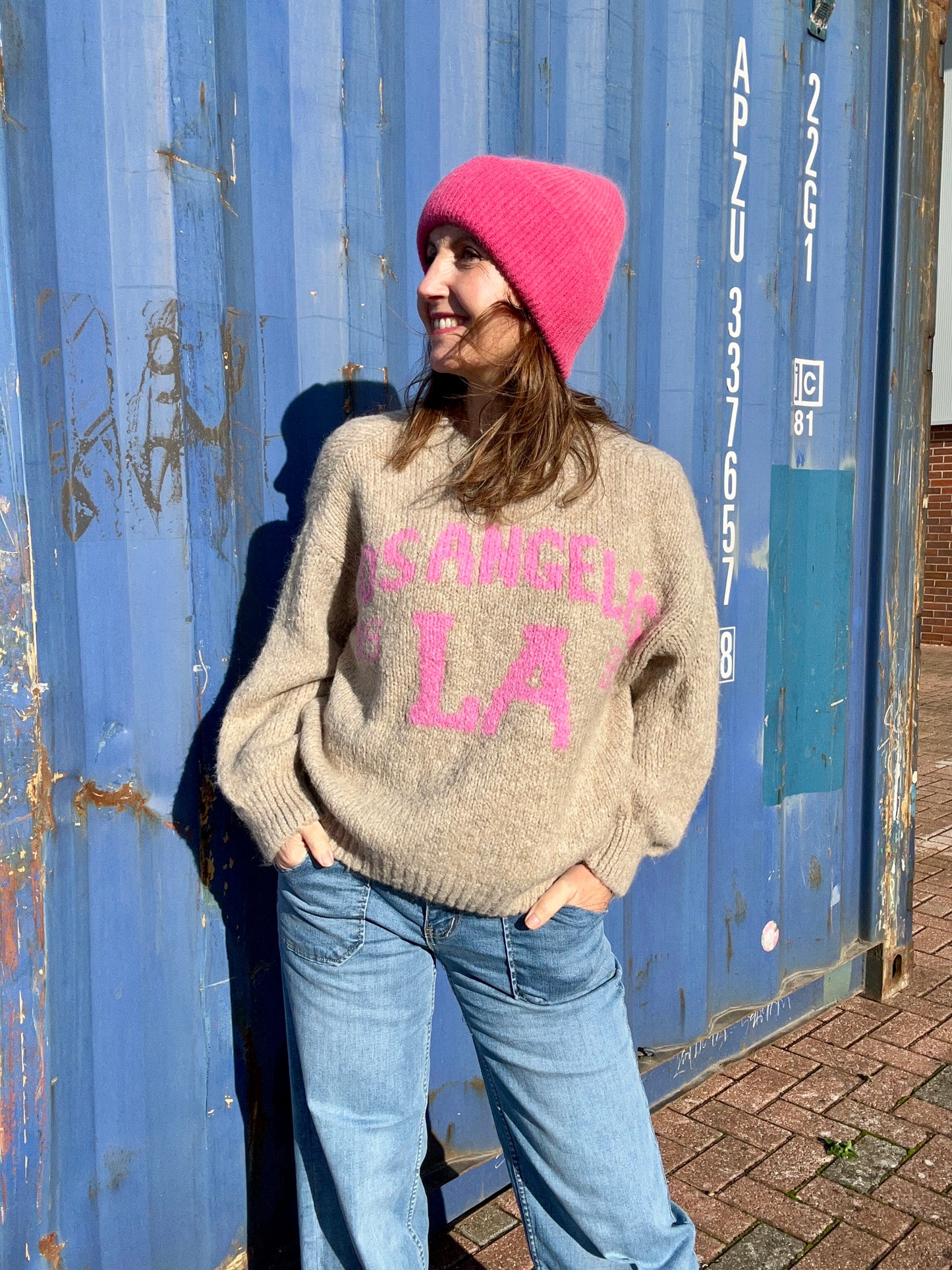 Poppy soft beanie - Pink