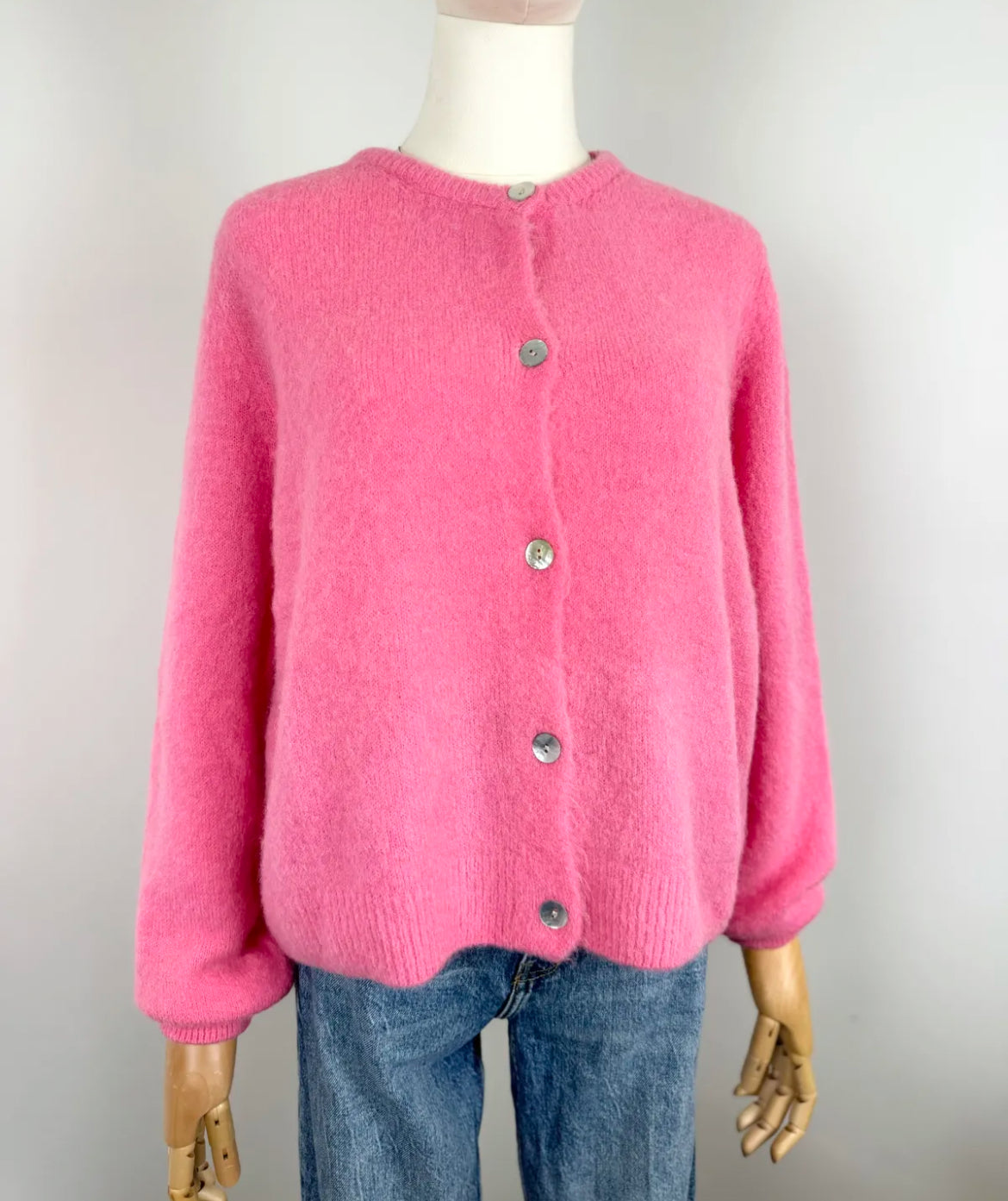 Florence cardigan - Sherbet Pink