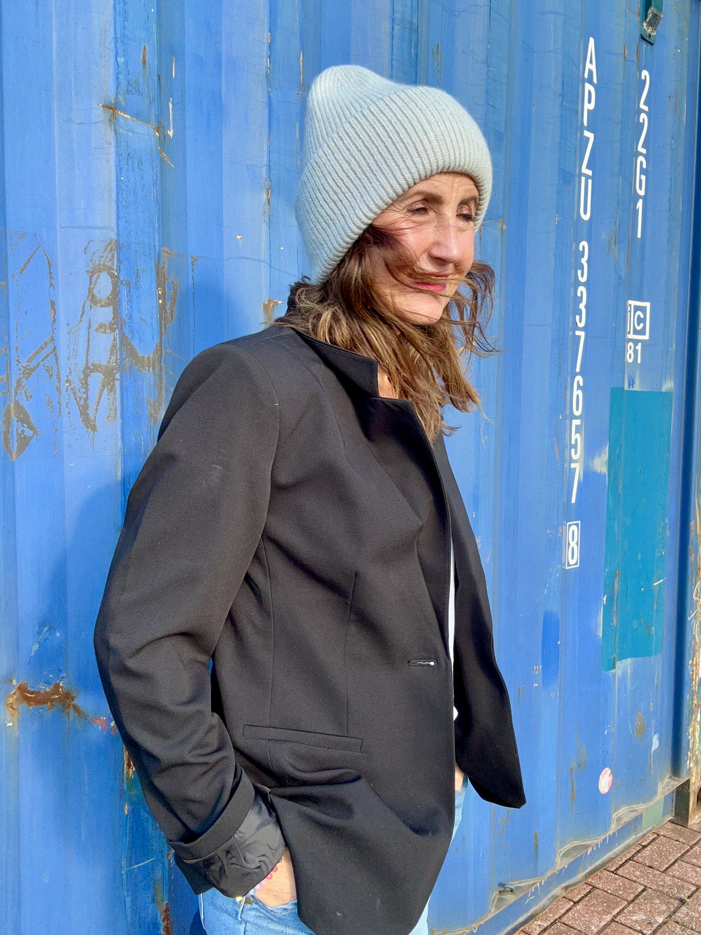 Poppy soft beanie - Grey