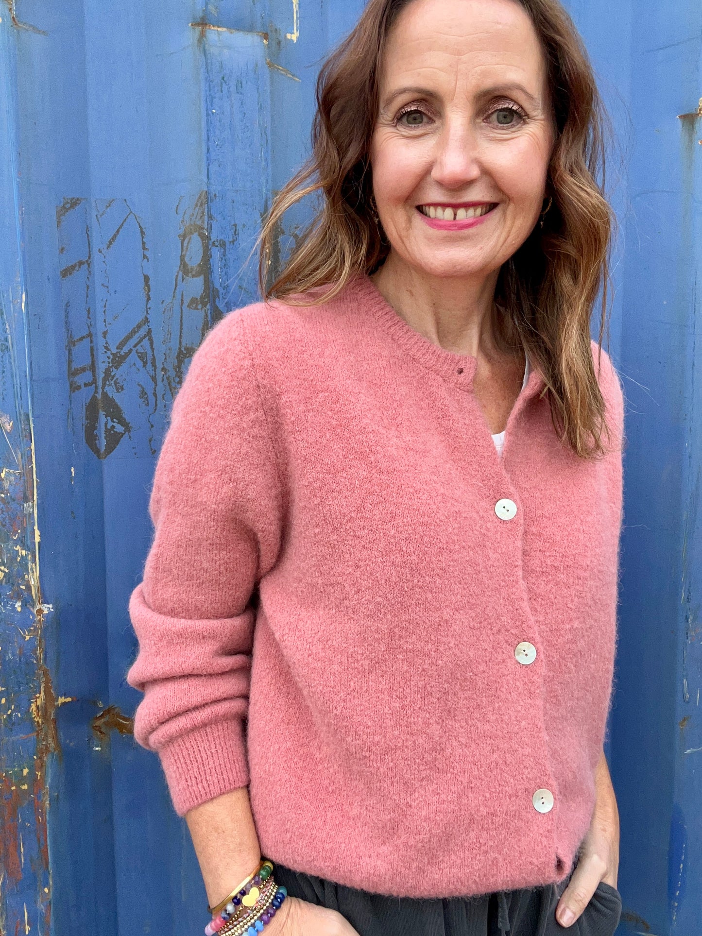 Jilly cardigan - Old Rose